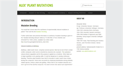 Desktop Screenshot of plantmutations.com