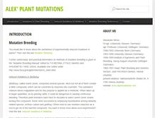 Tablet Screenshot of plantmutations.com